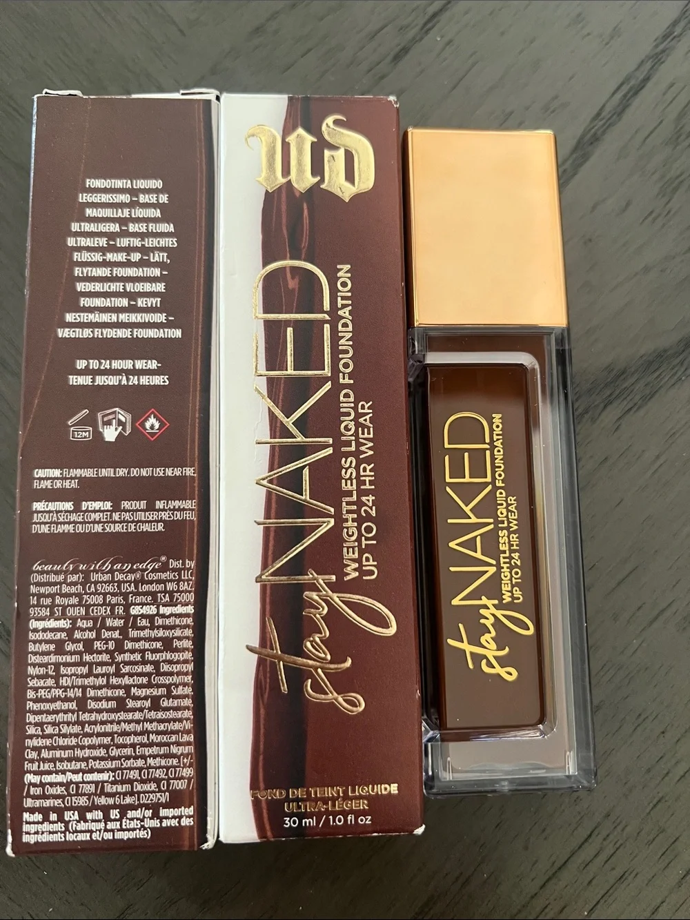 Urban Decay Stay Naked Weightless Liquid Foundation - warm Ulta deep 90WO lot2